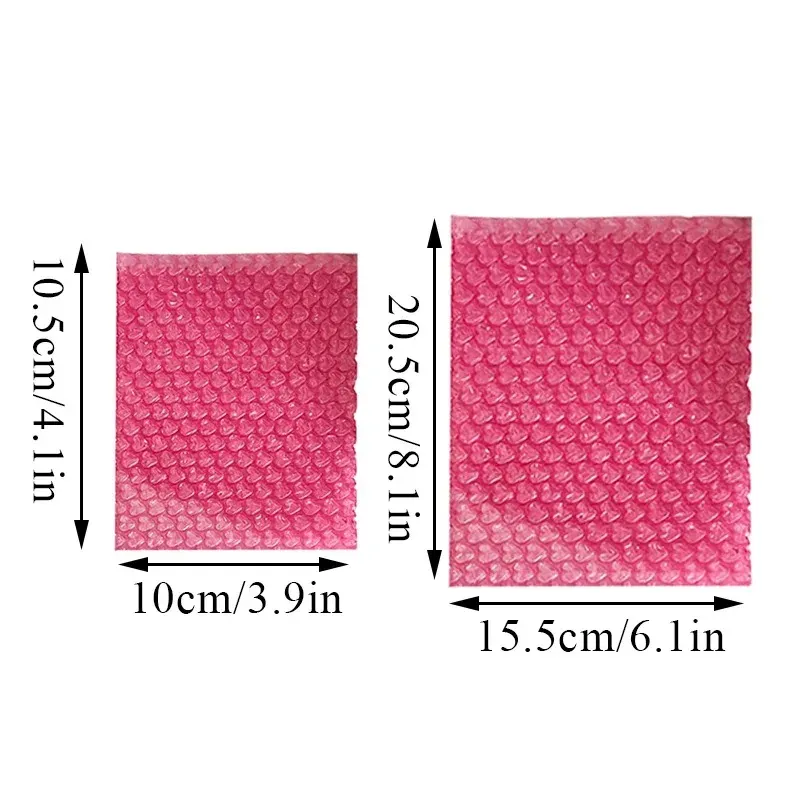 10PCS Pink Love Bubble Packaging Bags for Business Goods/Gifts/Envelopes/jewelry Package Bag