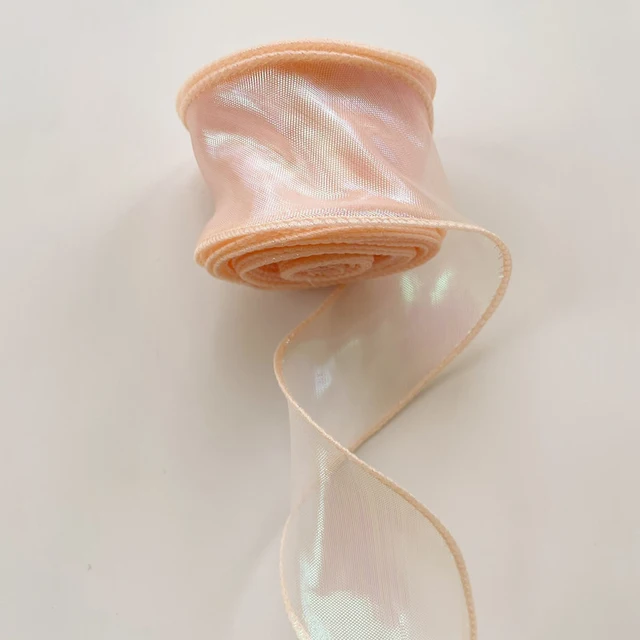 10 yards Rainbow Mermaid Ribbon Wave Edge Organza Lace Decoration