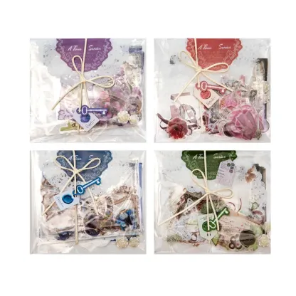 61 pcs/lot Variety of scrapbooking Materials Pack