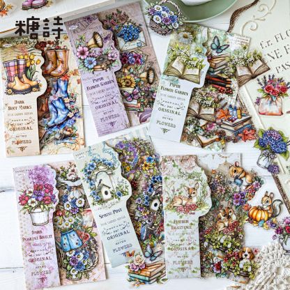 20Pcs/Pack Garden Animal Themed PET Stickers