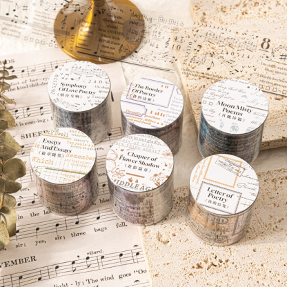 Text Phrase PET Tape 1.57 × 78.74 inche