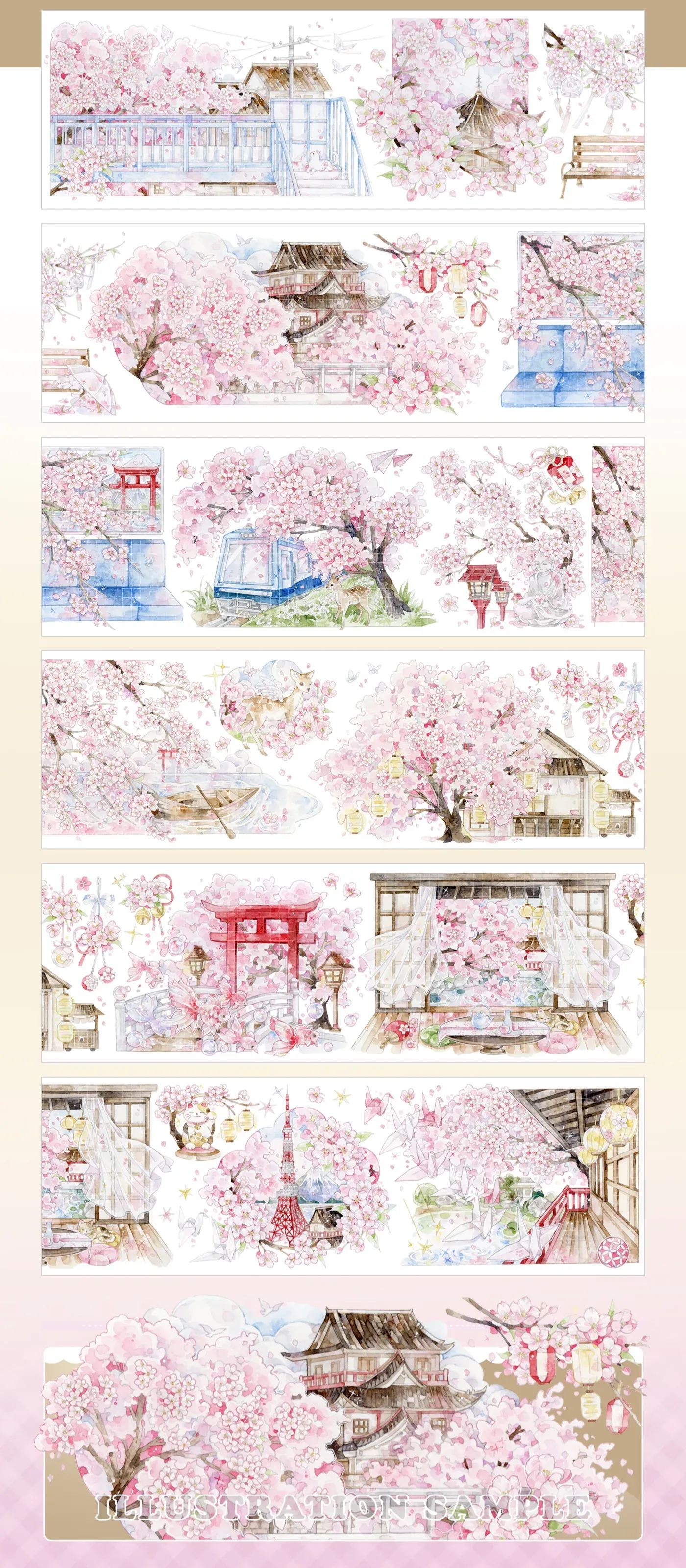 Studio VI Original design Style 16 PET Washi tape