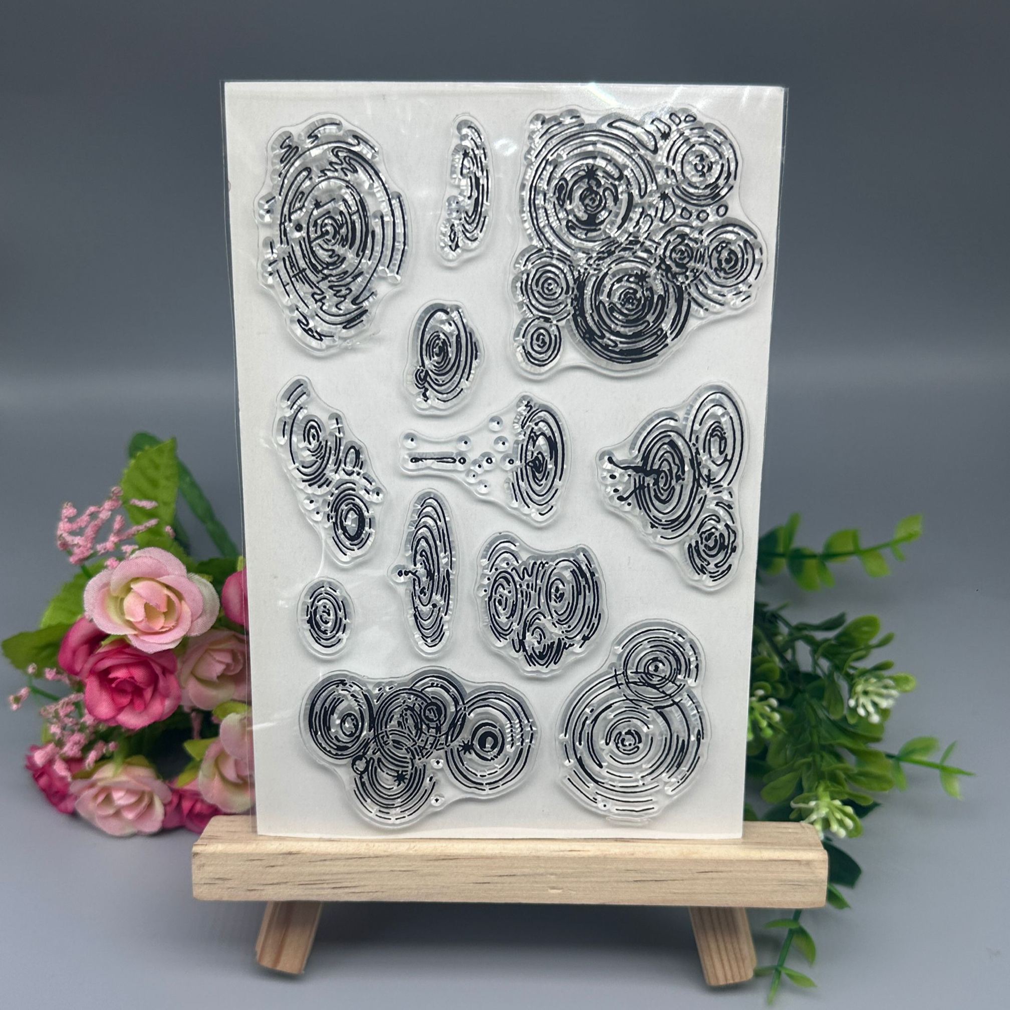Water ripples Clear Stamp