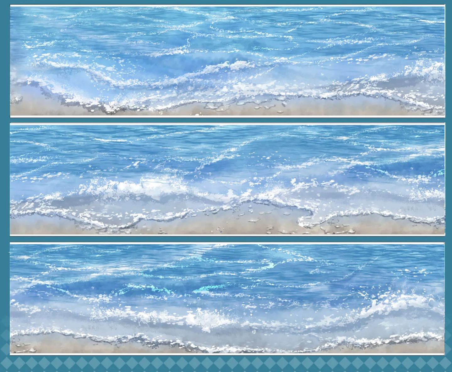 OKMT Tides and waves PET Tape