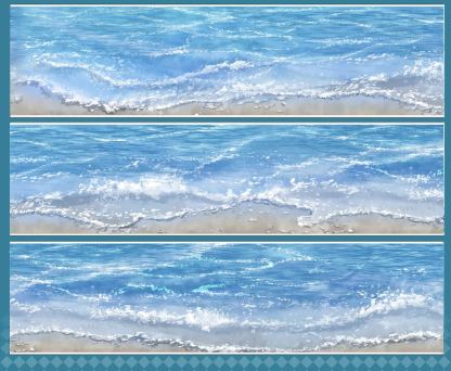 OKMT Tides and waves PET Tape