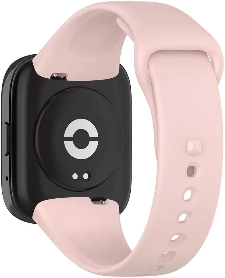 Twihill Pulseira de silicone para Redmi Watch 3 Active / Redmi Watch 3 Lite