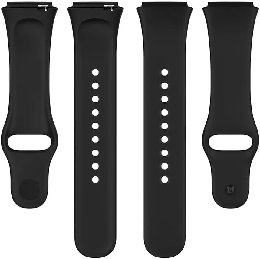 Twihill Pulseira de silicone para Redmi Watch 3 Active / Redmi Watch 3 Lite