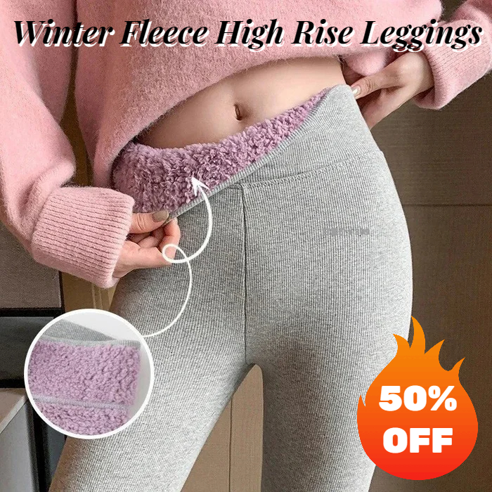 Flygooses🔥50% OFF🔥Winter Fleece High Rise Leggings