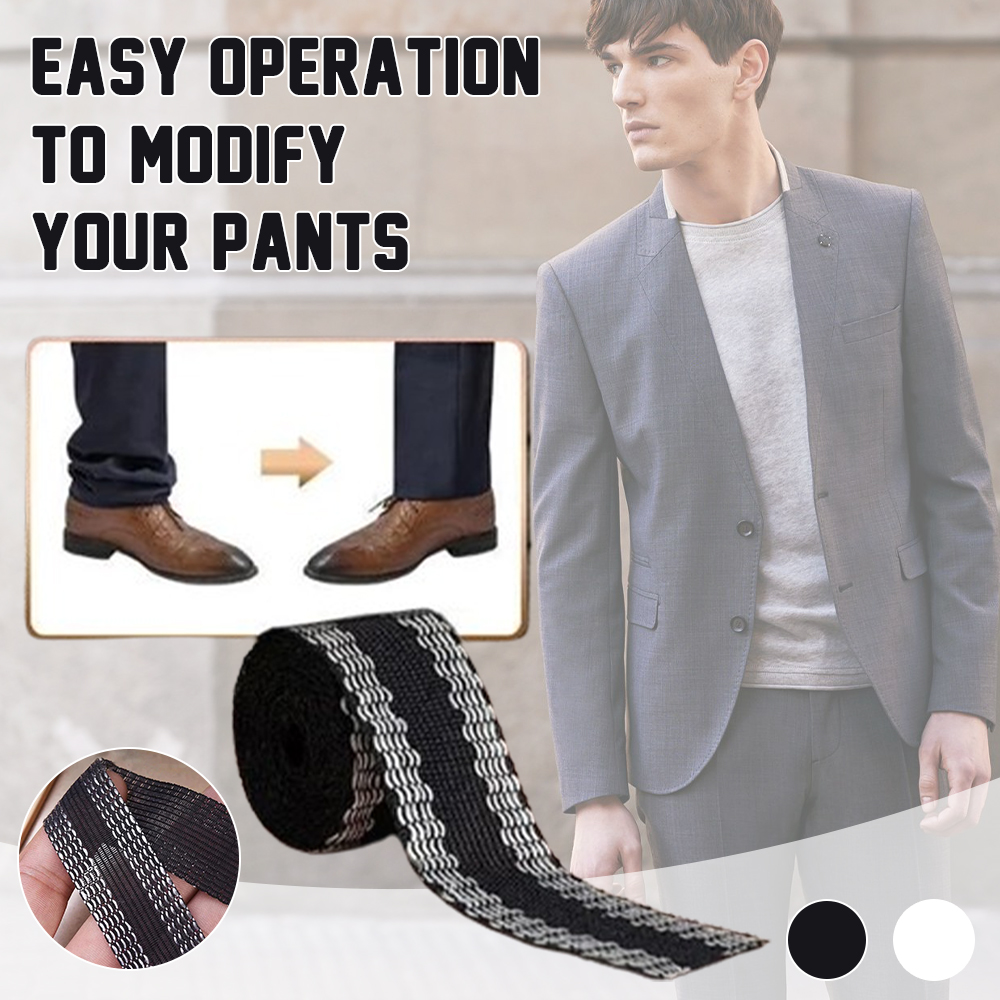 Flygooses Pant Edge Selfadhesive Ironon Shortening Tape