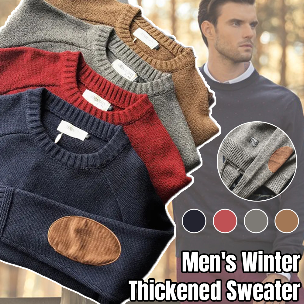 Wearscomfy💥 Hot Sale 50% Off💥Men's Winter Thickened Sweater👔