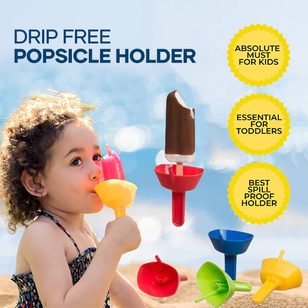 Flygooses🔥Summer Hot Sale🔥Drip Free Popsicle Holder-6pcs