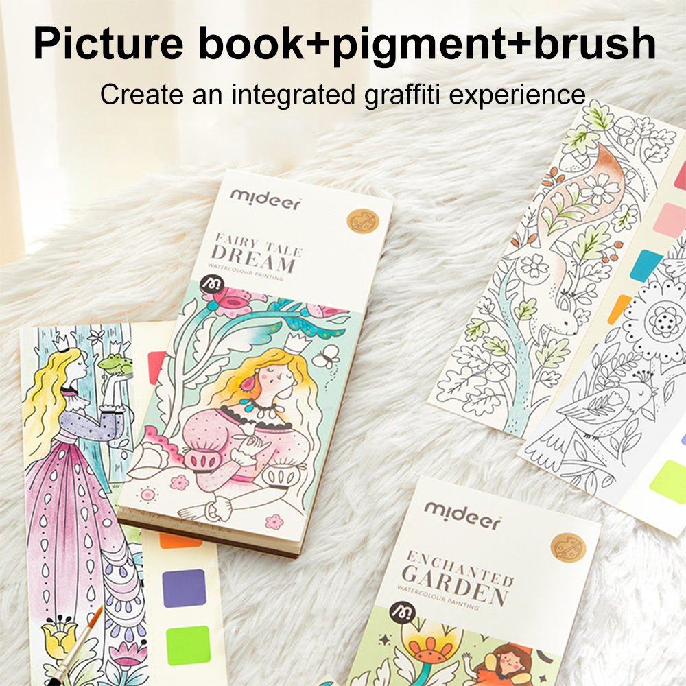 Flygoose Pocket Watercolor Painting Book🎨