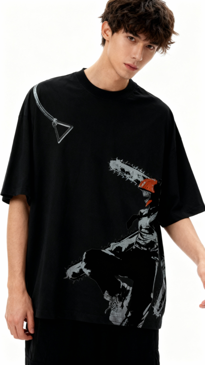 Chainsawman Heavy T-Shirt | Chainsaw Man Manga Edition