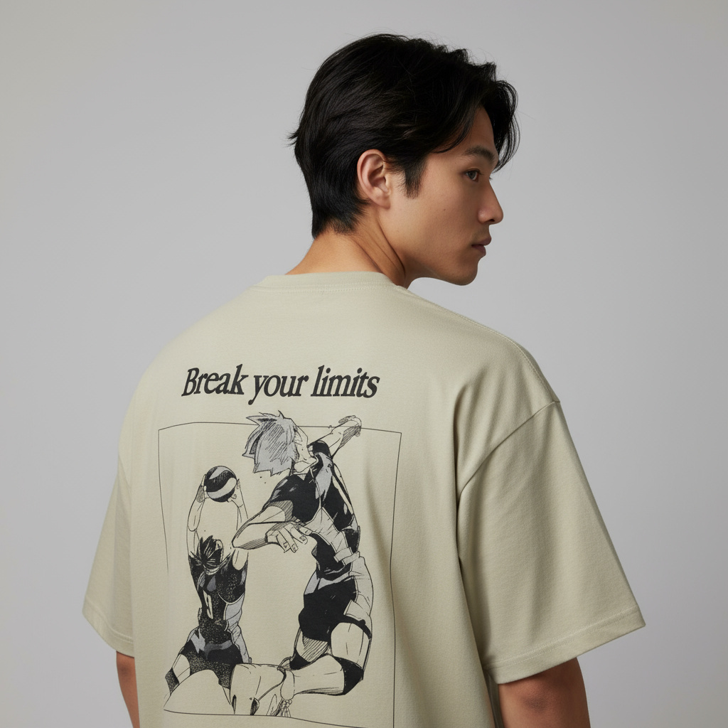 Hinata x Kageyama Limits Tee | Haikyuu Kakugo Collection