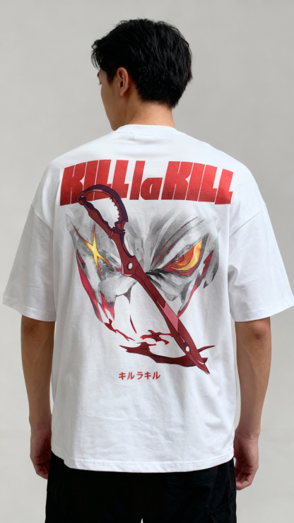 Scissor Blade Akuma Collection | White T-shirt