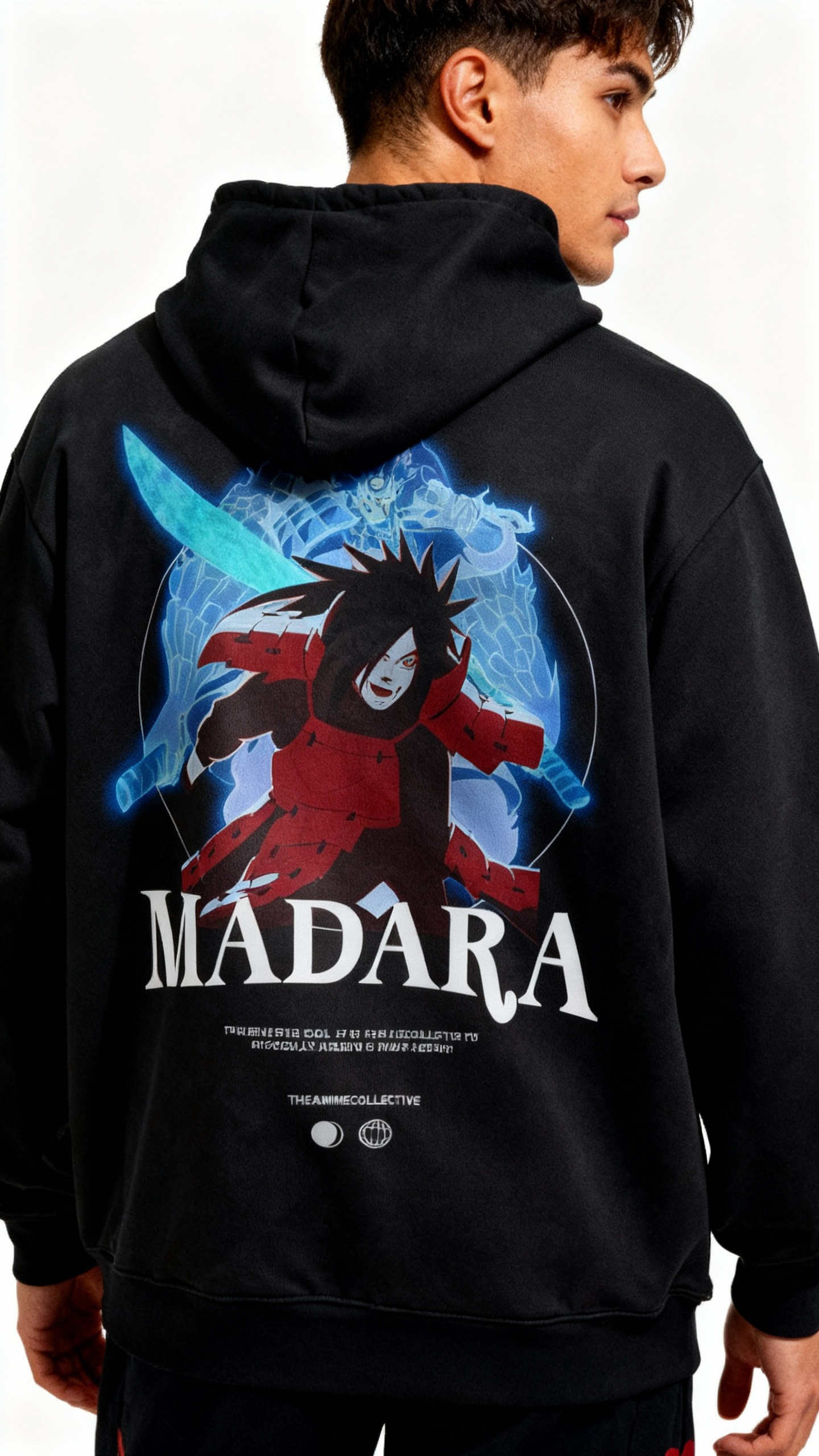 Uchiha Madara "Power" Hoodie | Naruto Shippuden