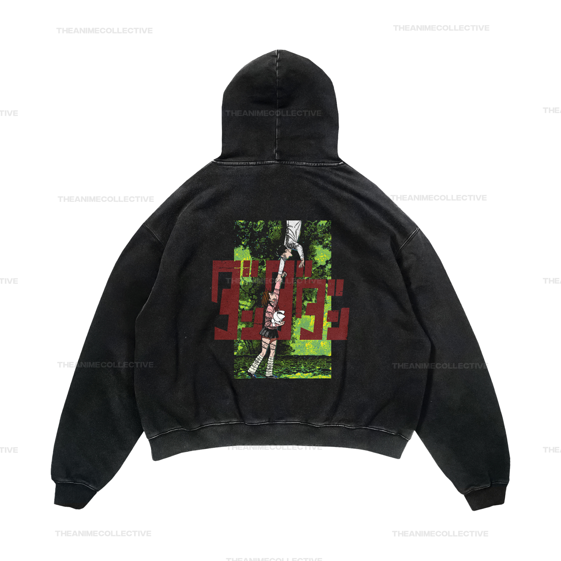 Acid Wash Oversize Hoodie - 420 GSM