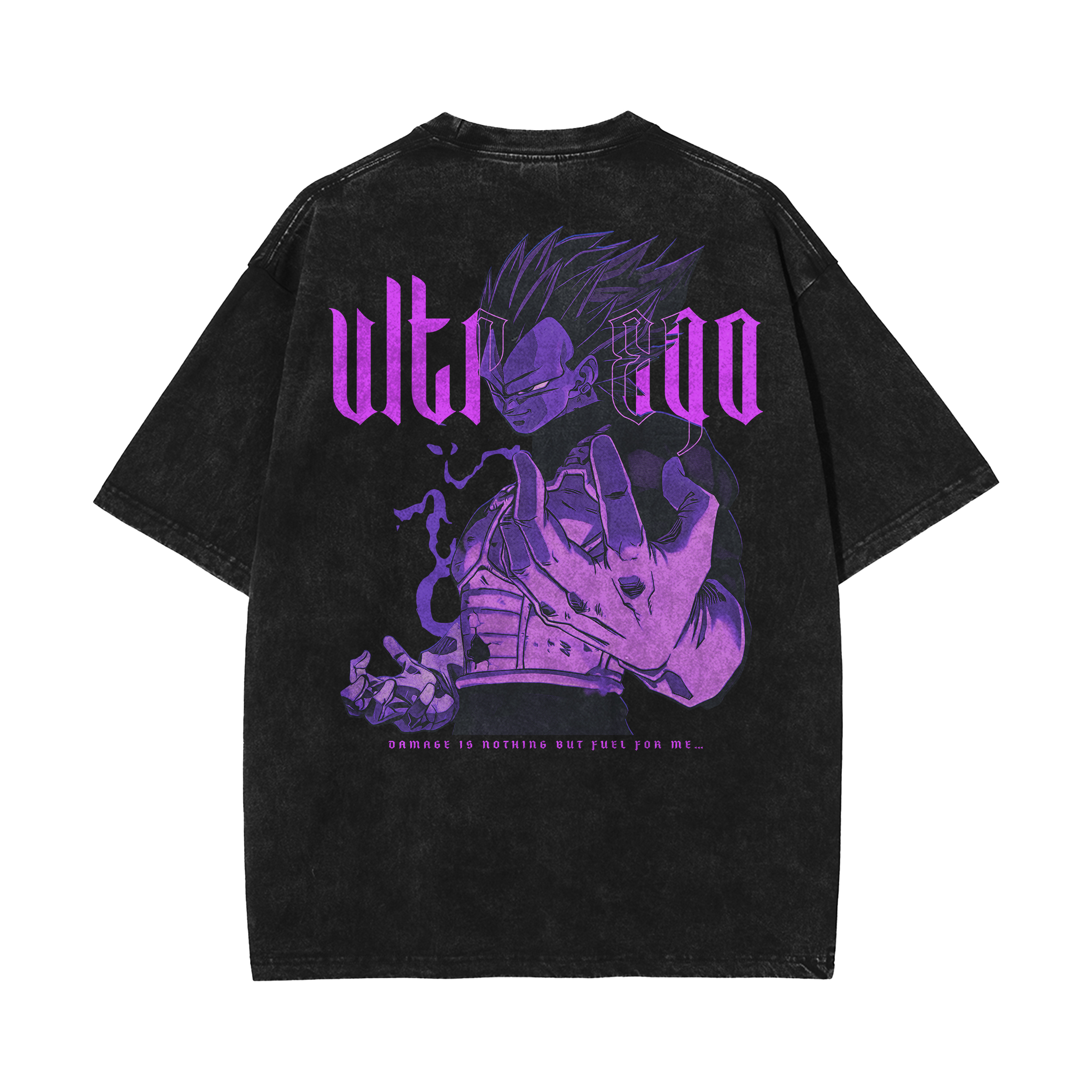 Vegeta Ultra Ego Vintage T-Shirt | Dragon Ball Super