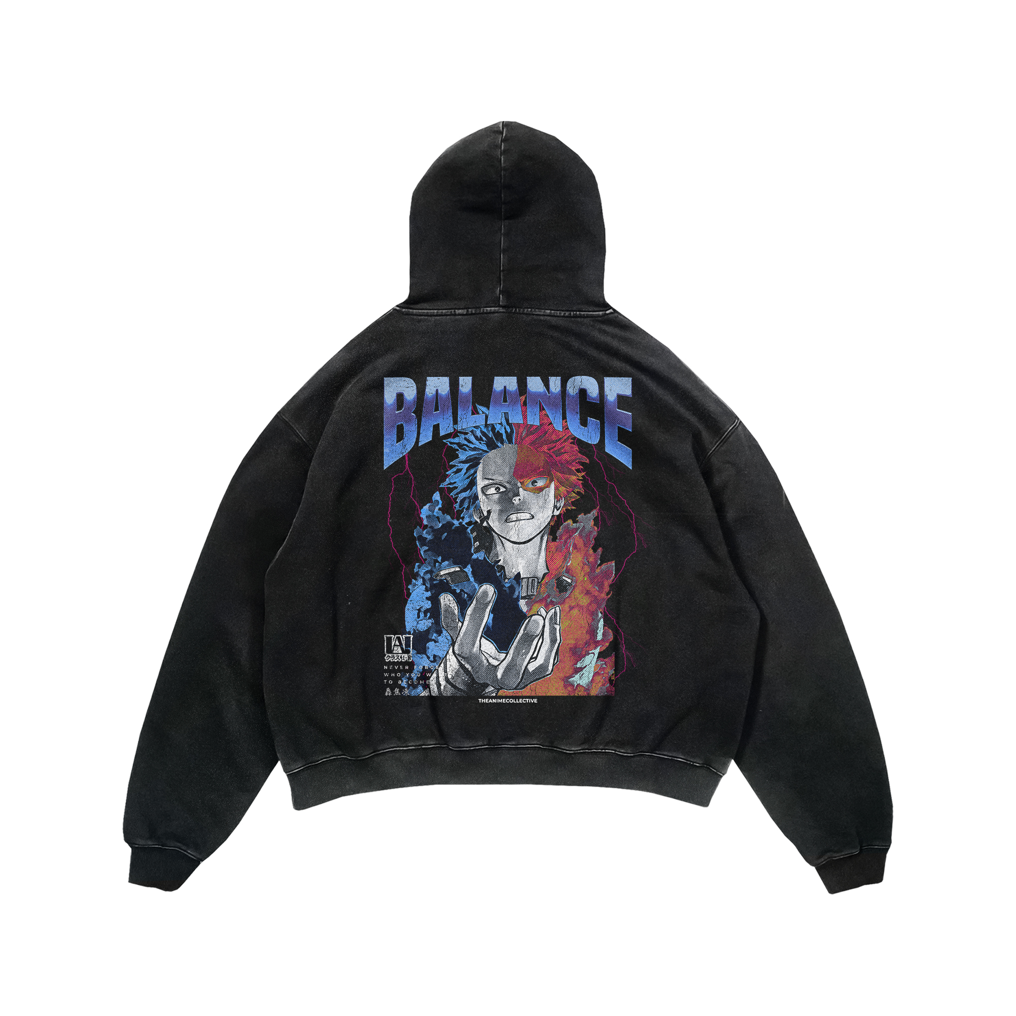 Todoroki Vintage Hoodie | My Hero Academia