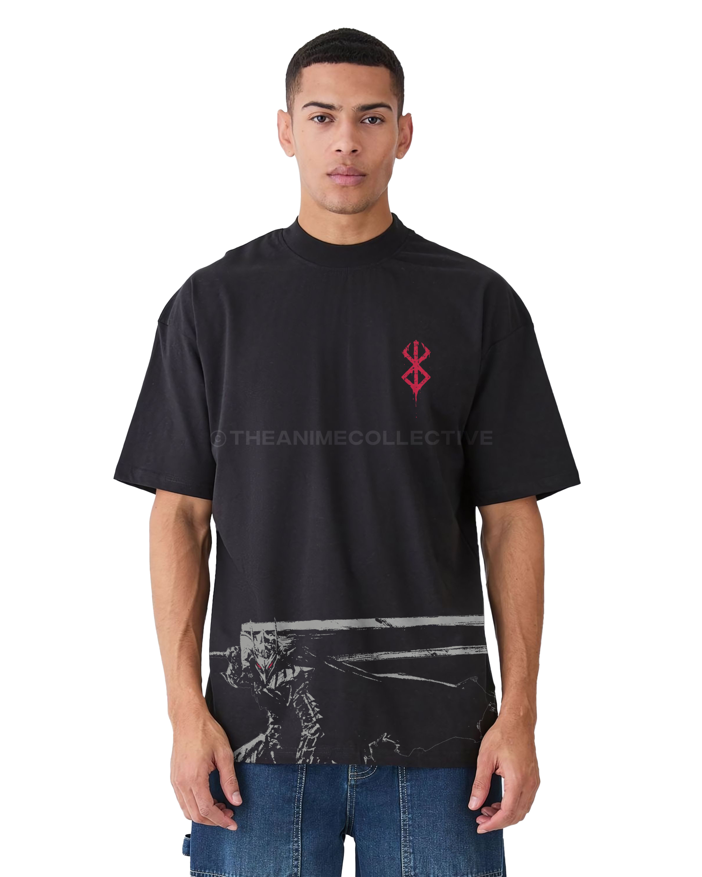The Black Swordsman Heavy T-Shirt | Berserk Manga Edition