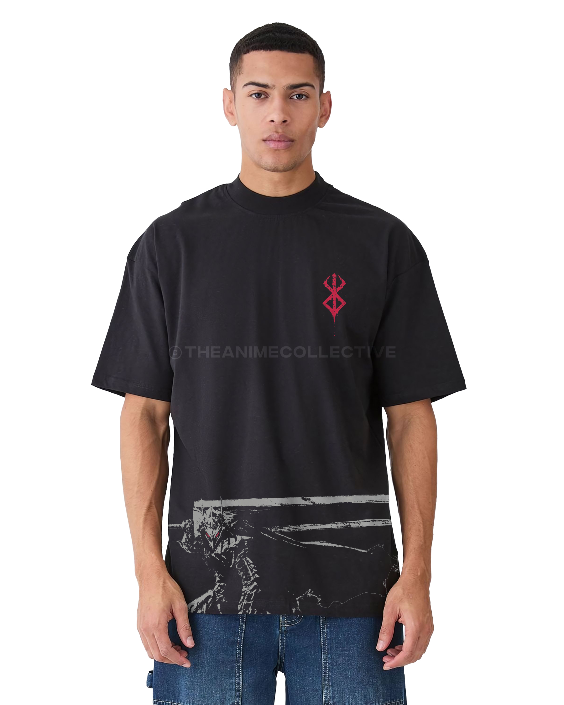 The Black Swordsman Heavy T-Shirt | Berserk Manga Edition