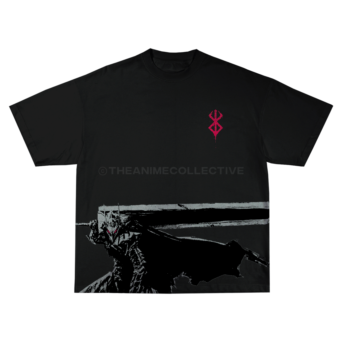 The Black Swordsman Heavy T-Shirt | Berserk Manga Edition