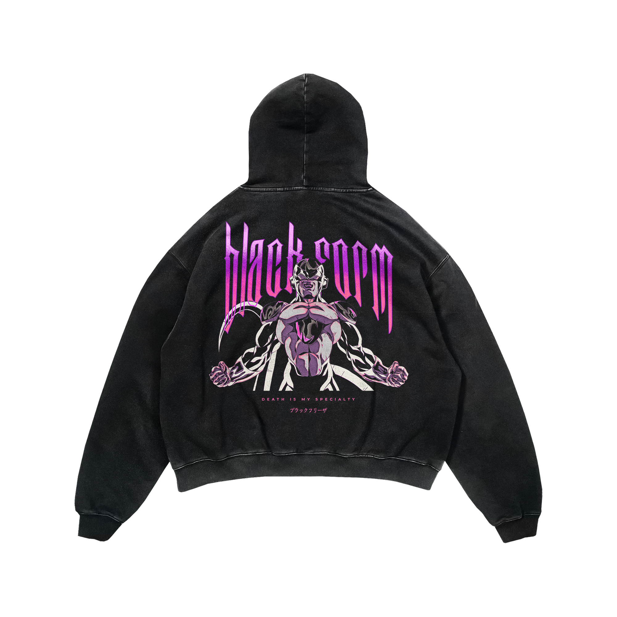 Frieza Black Form Vintage Hoodie | Dragon Ball Super