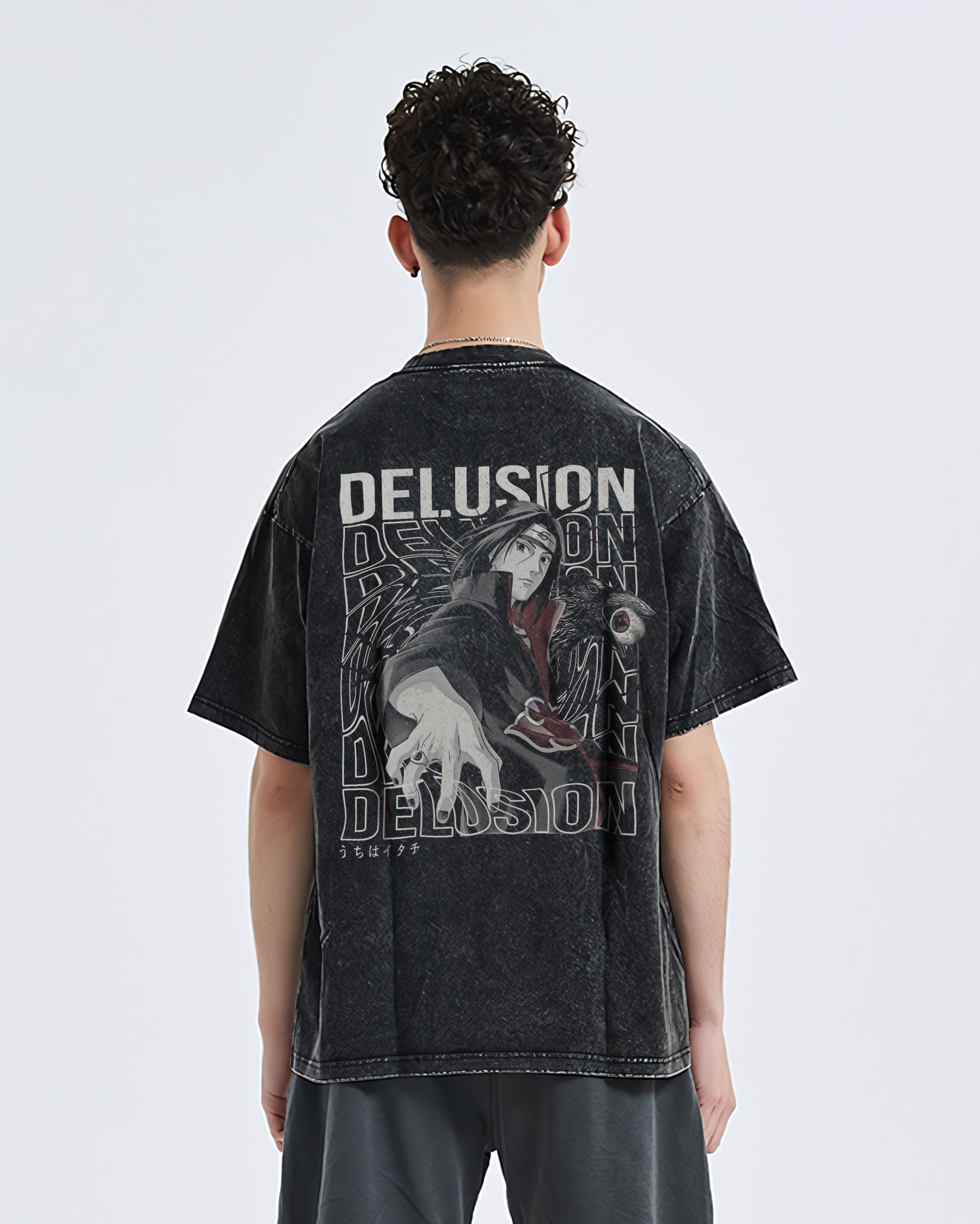 Itachi Vintage Oversized T-Shirt | Naruto