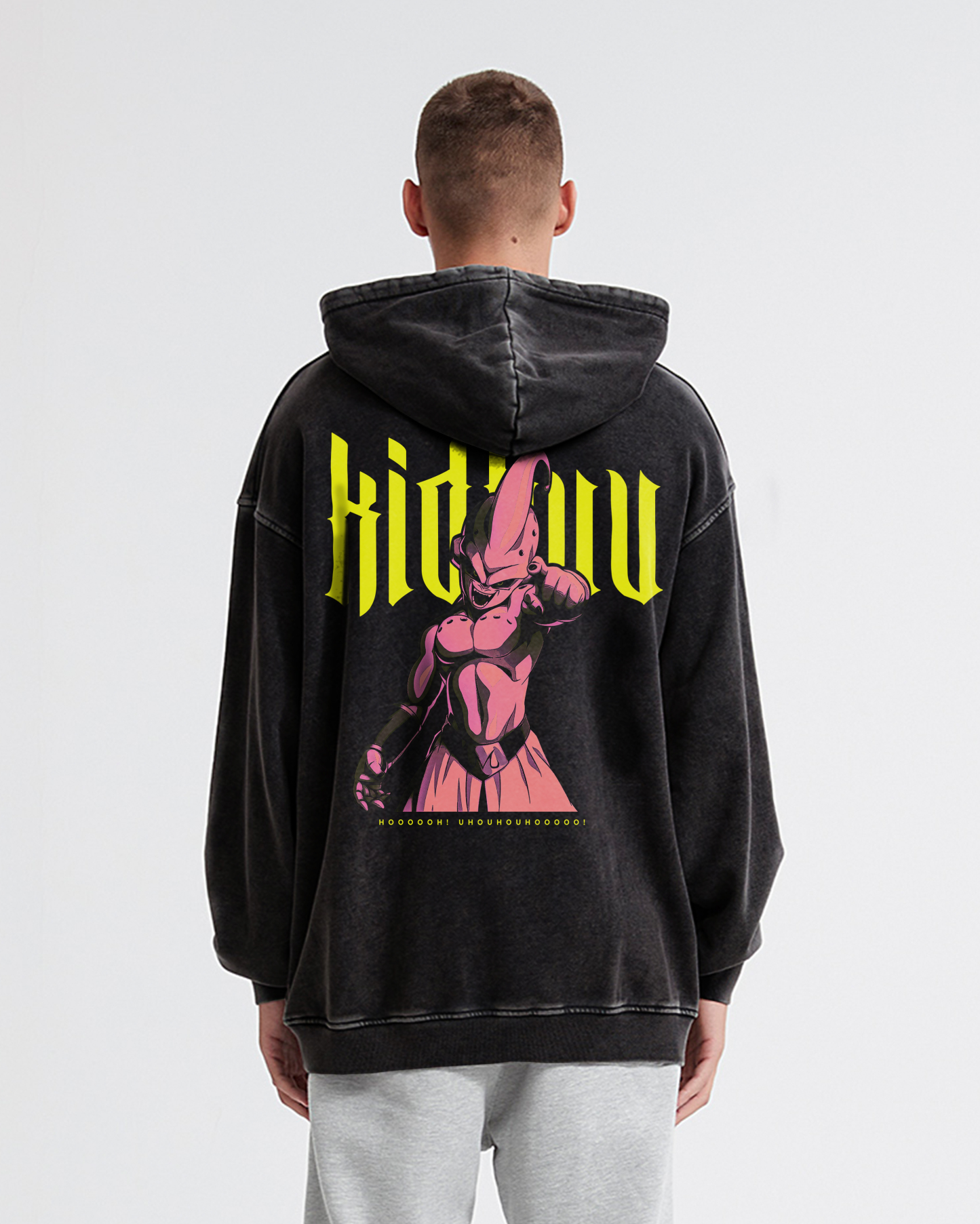 Kid Buu Vintage Hoodie | Dragon Ball Super