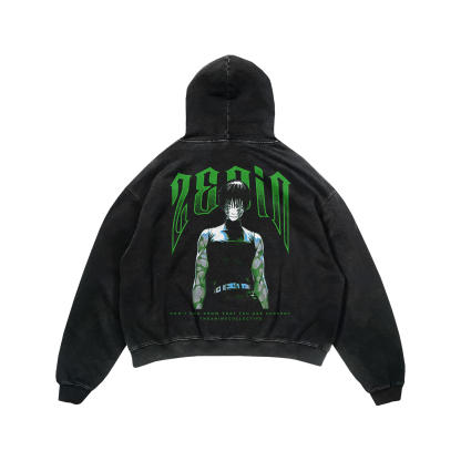 Maki Vintage Hoodie | Jujutsu Kaisen