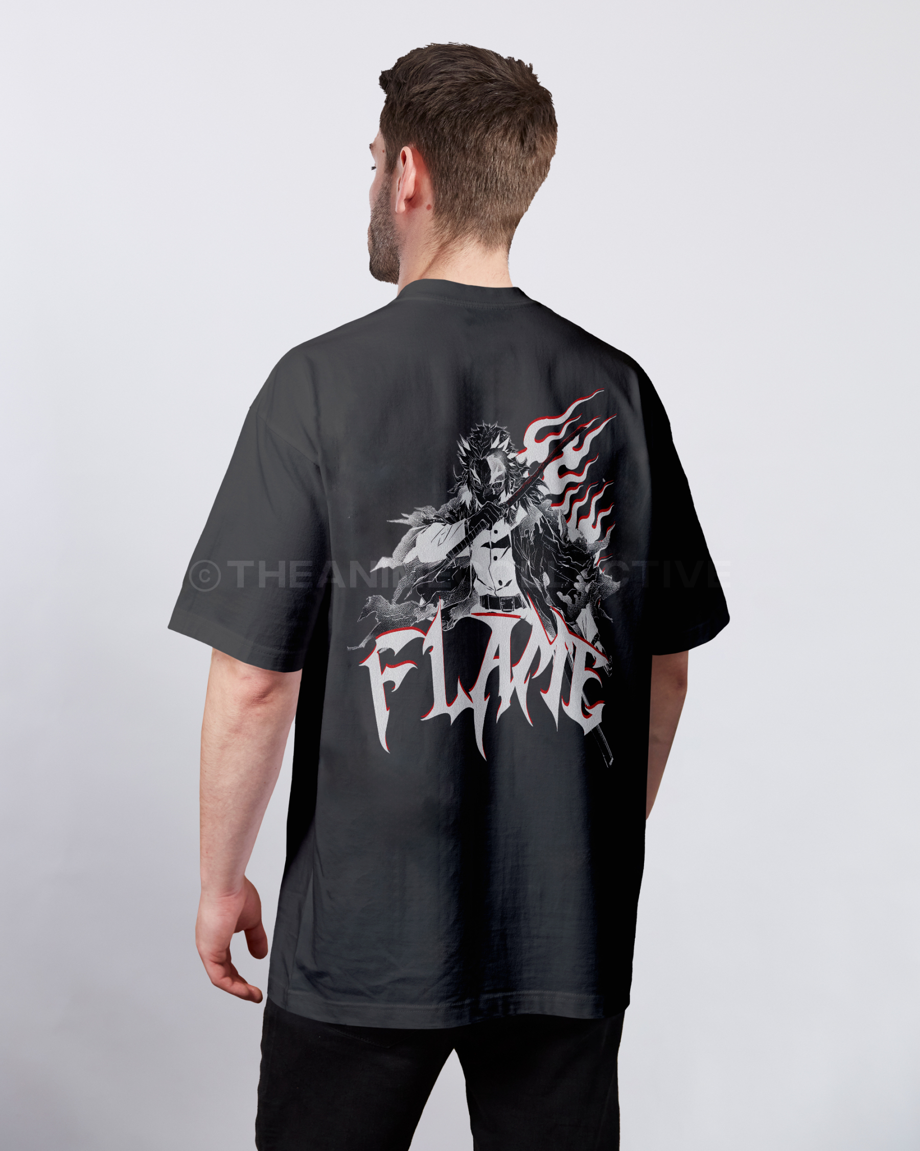 Rengoku "Flame" Heavy T-Shirt | Demon Slayer