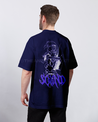 Uzui Tengen "Sound" Heavy T-Shirt | Demon Slayer