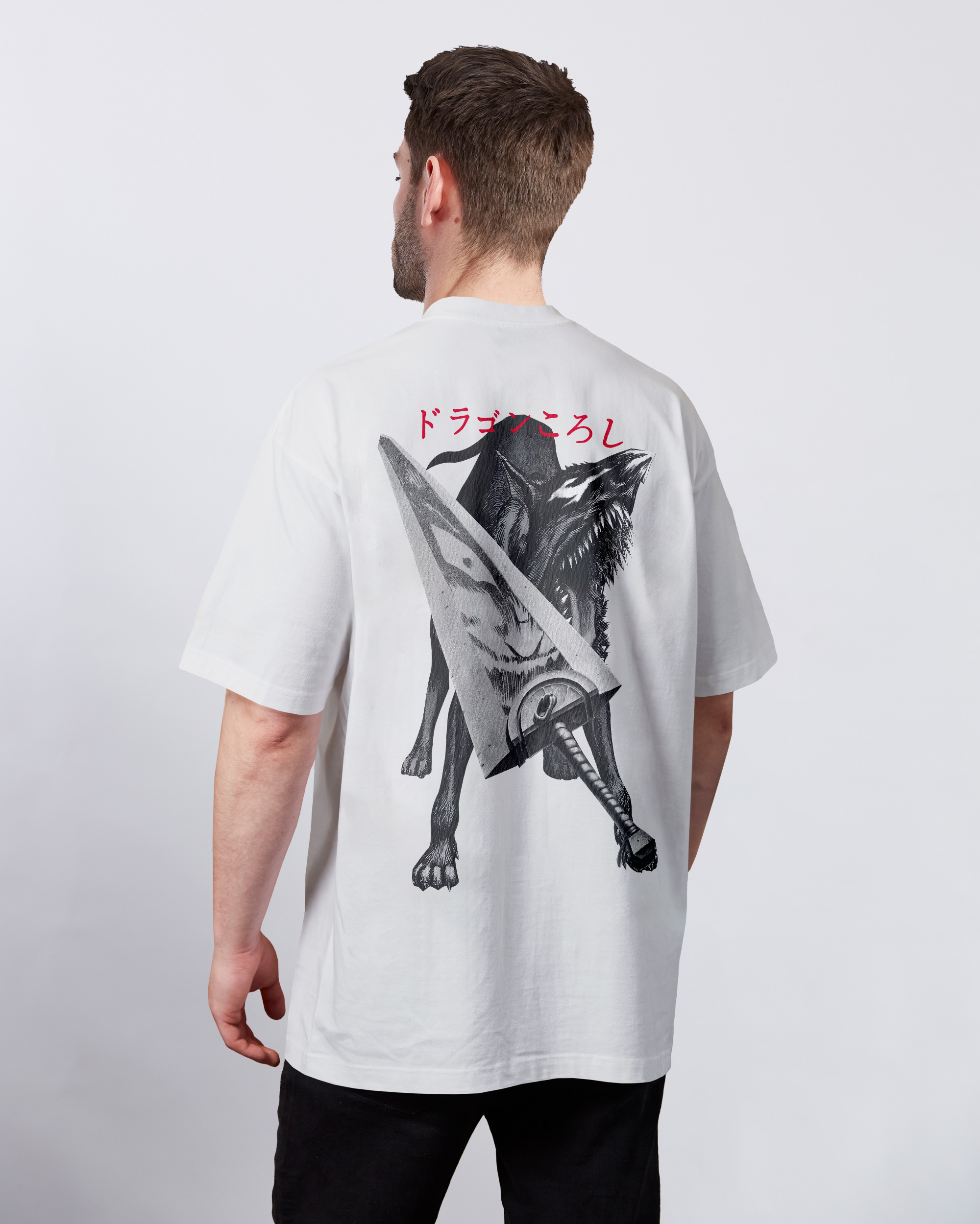 Dragon Slayer Akuma Collection | White T-shirt