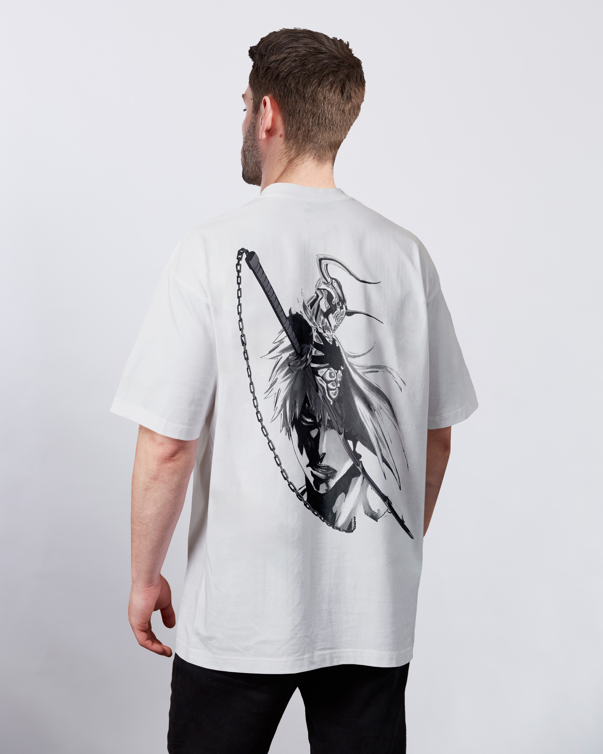Black Tensa Zangetsu Akuma Collection | White T-shirt