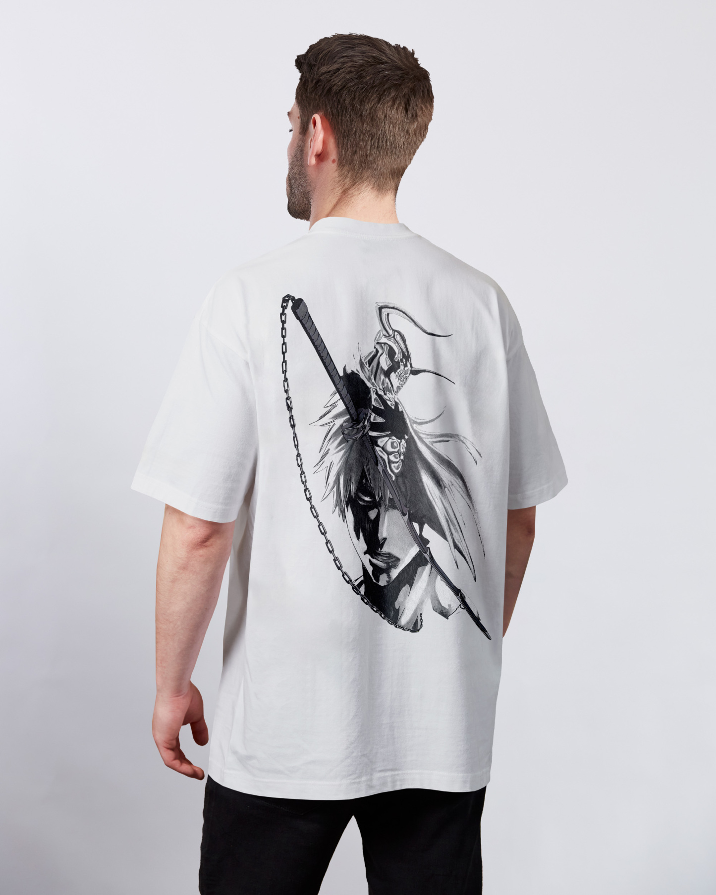 Black Tensa Zangetsu Akuma Collection | White T-shirt