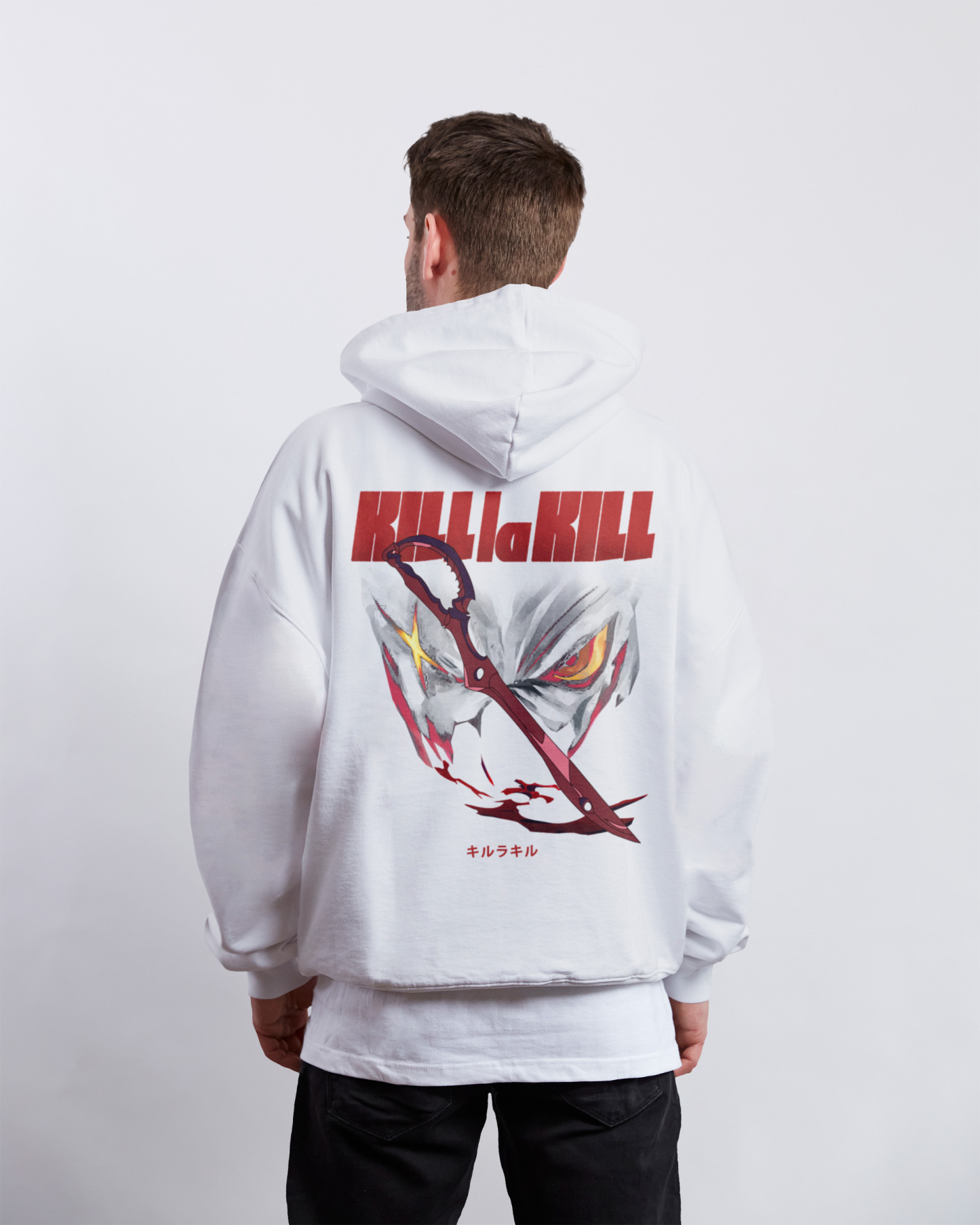 Scissor Blade Akuma Collection | White Hoodie