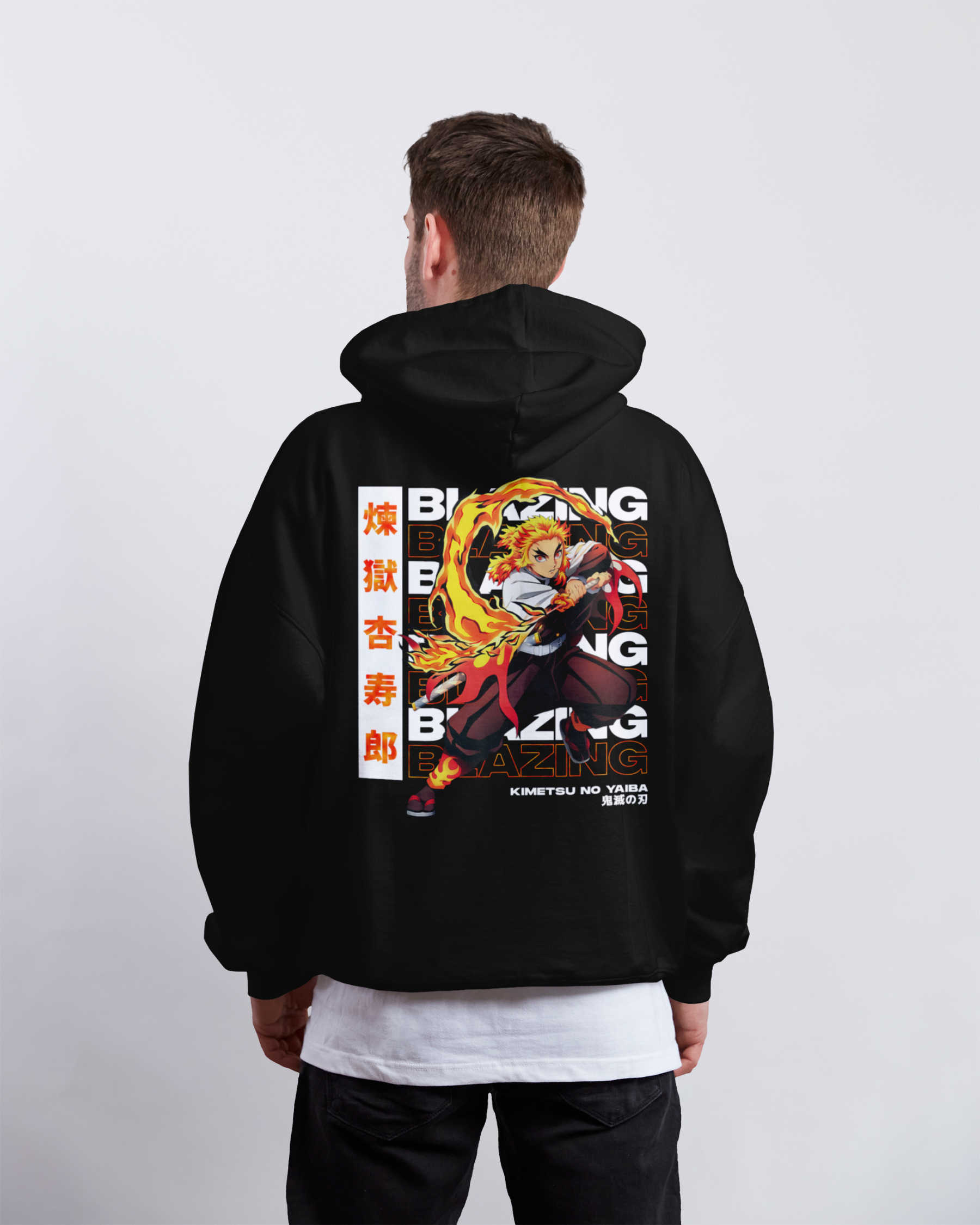 Kyojuro Rengoku Demon Slayer | Hoodie