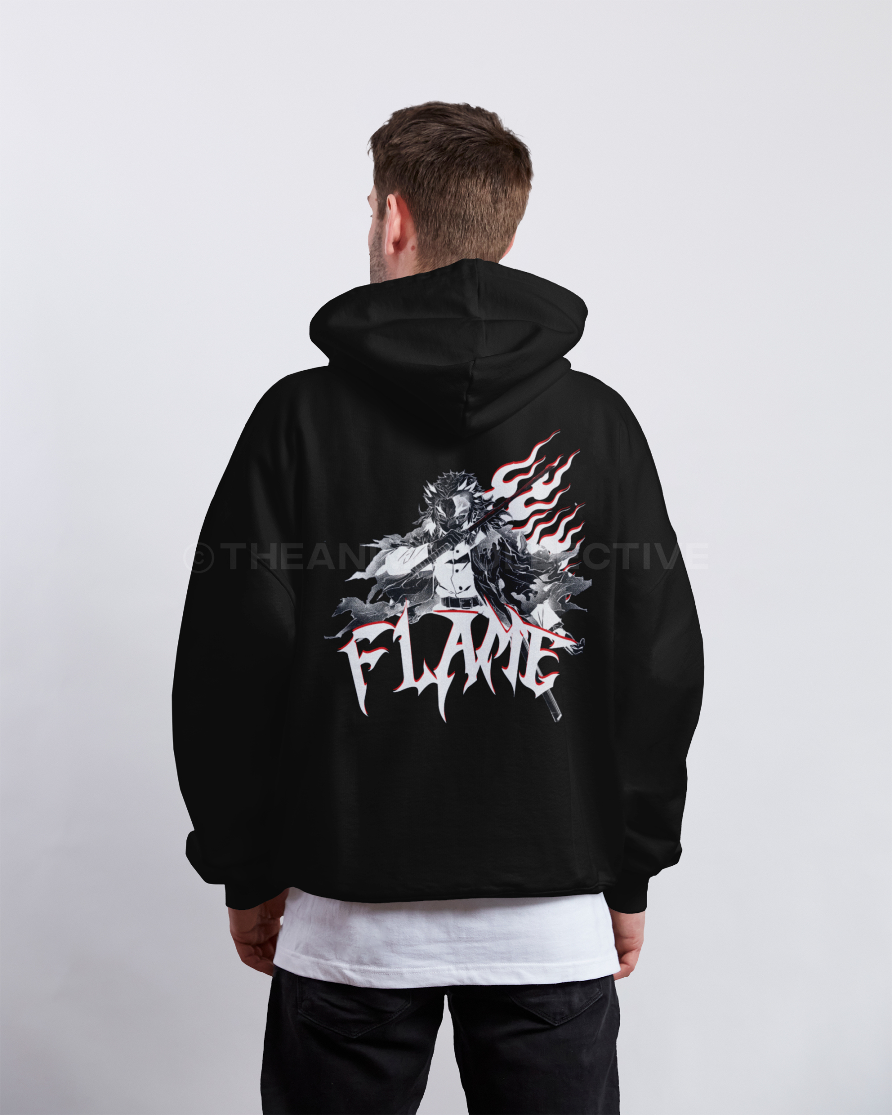 Rengoku "Flame" Heavy Hoodie | Demon Slayer