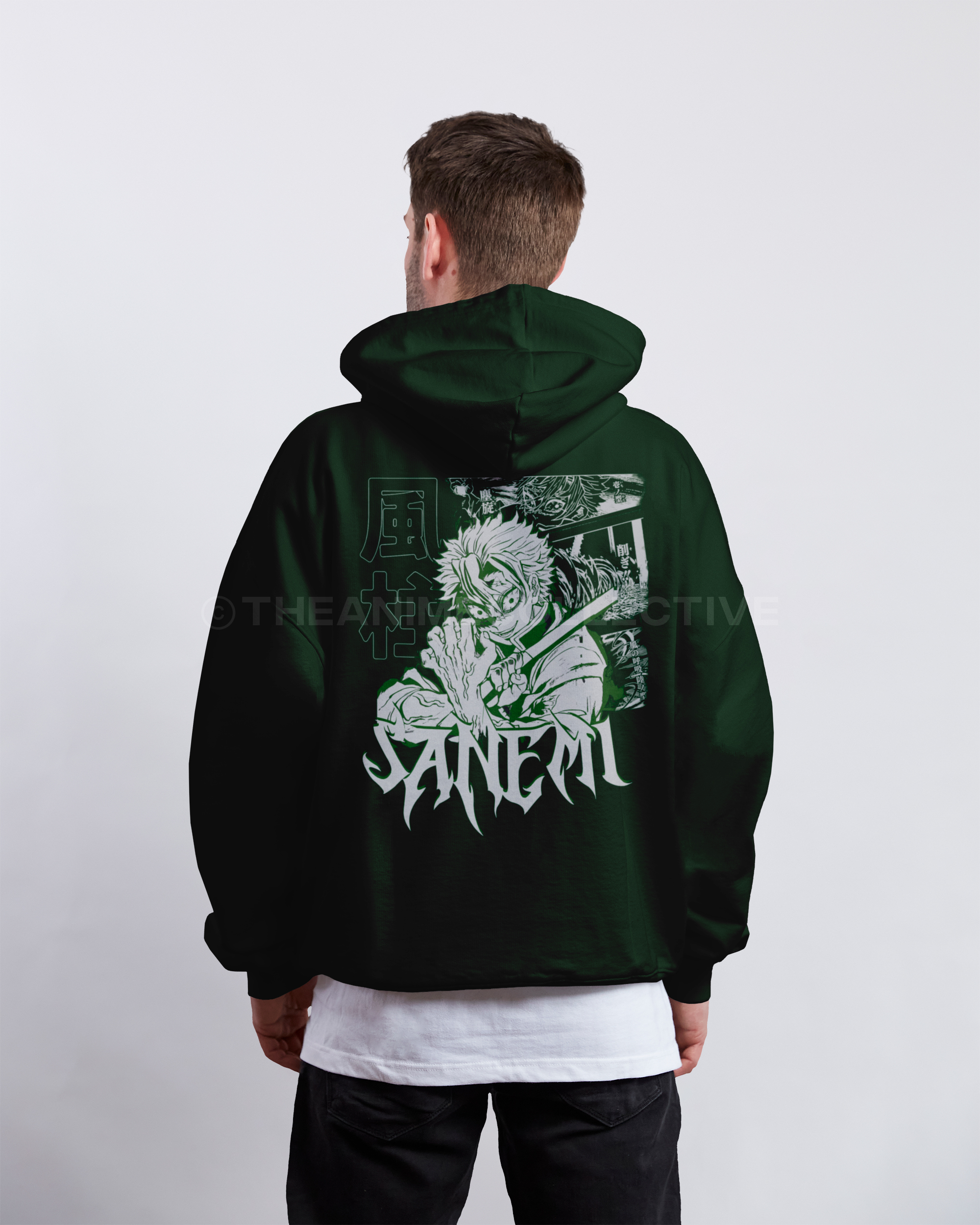 Sanemi "Wind" Heavy Hoodie | Demon Slayer