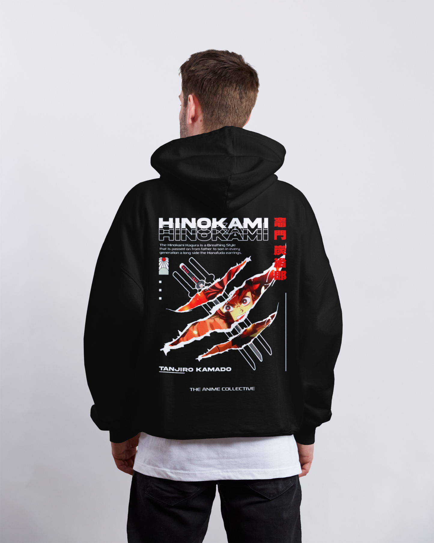 Tanjiro Kamado Hinokami Demon Slayer | Hoodie