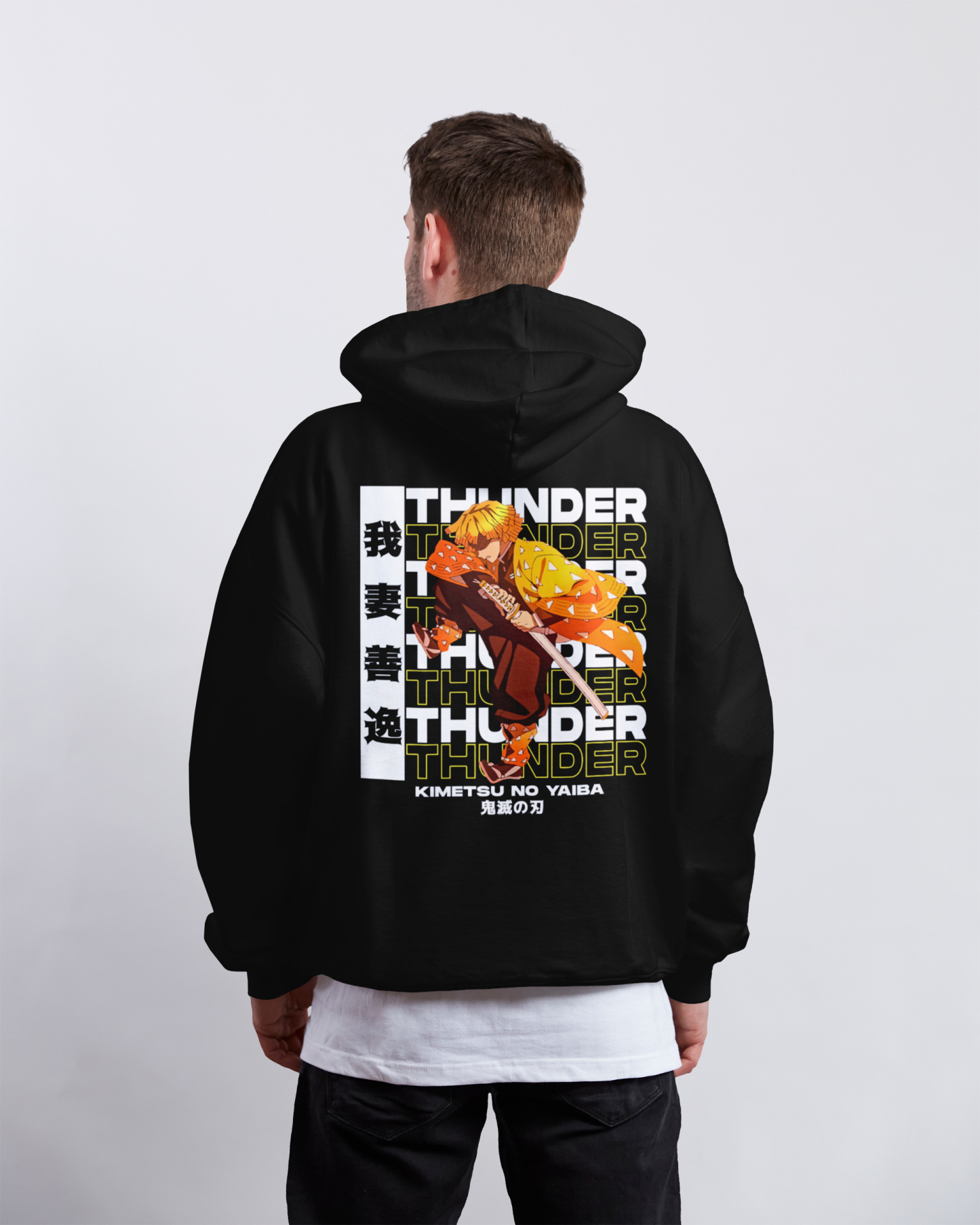 Zenitsu Agatsuma Demon Slayer | Hoodie