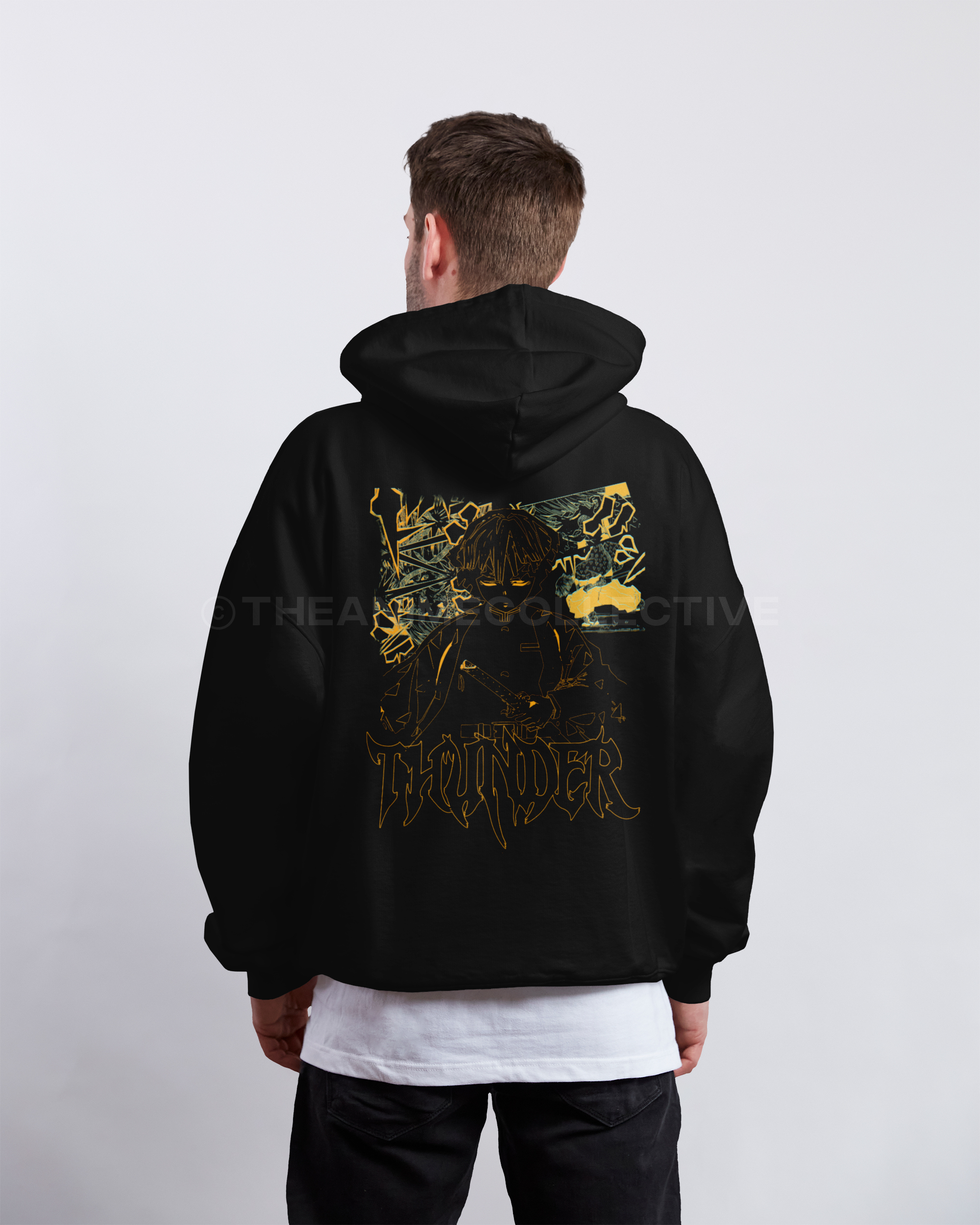 Zenitsu "Thunder" Heavy Hoodie | Demon Slayer