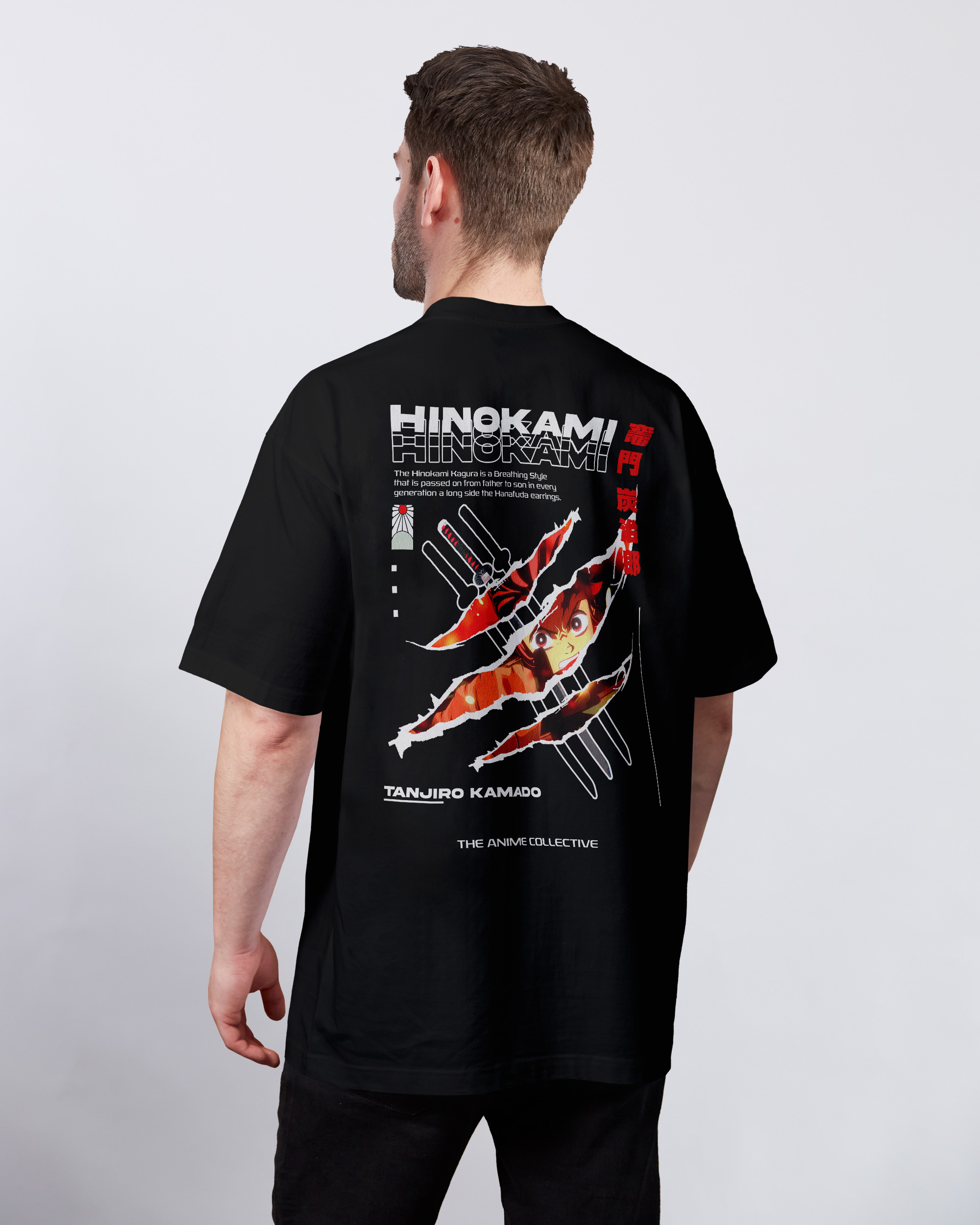 Tanjiro Kamado Hinokami Demon Slayer | T-Shirt