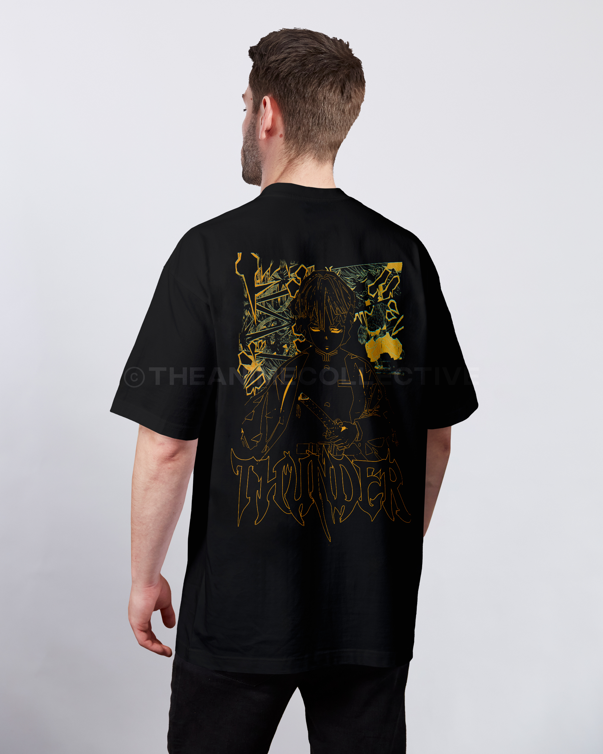 Zenitsu "Thunder" Heavy T-Shirt | Demon Slayer