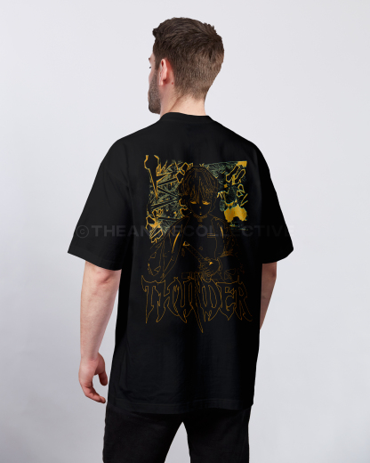 Zenitsu "Thunder" Heavy T-Shirt | Demon Slayer