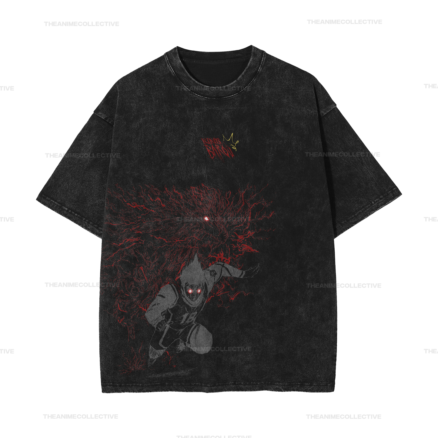 Barou Extended Vintage T-Shirt | Blue Lock