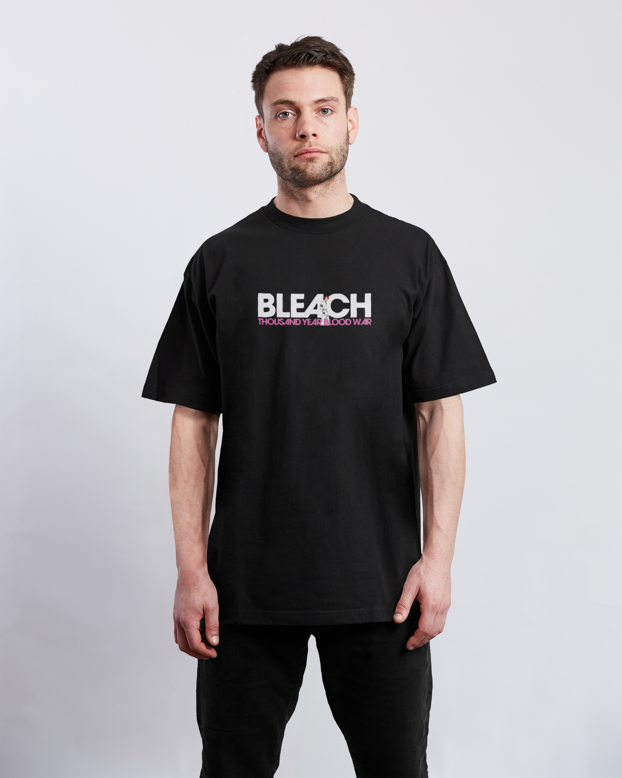 Bazzard Black Bleach | Black T-Shirt TYBW