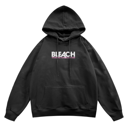 Bazzard Black Bleach | Black Hoodie TYBW