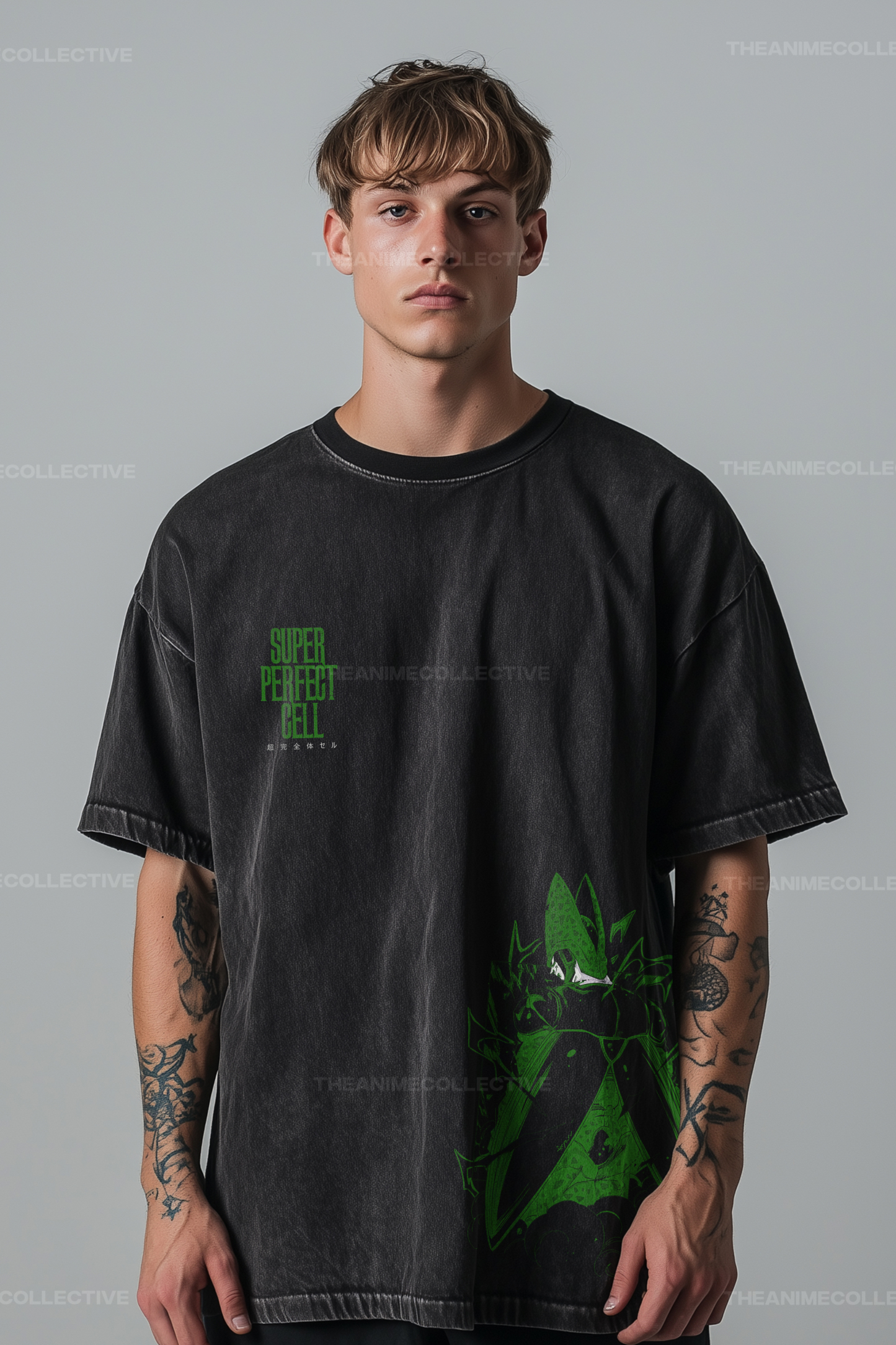 Cell Extended Vintage T-Shirt | Dragon Ball Super