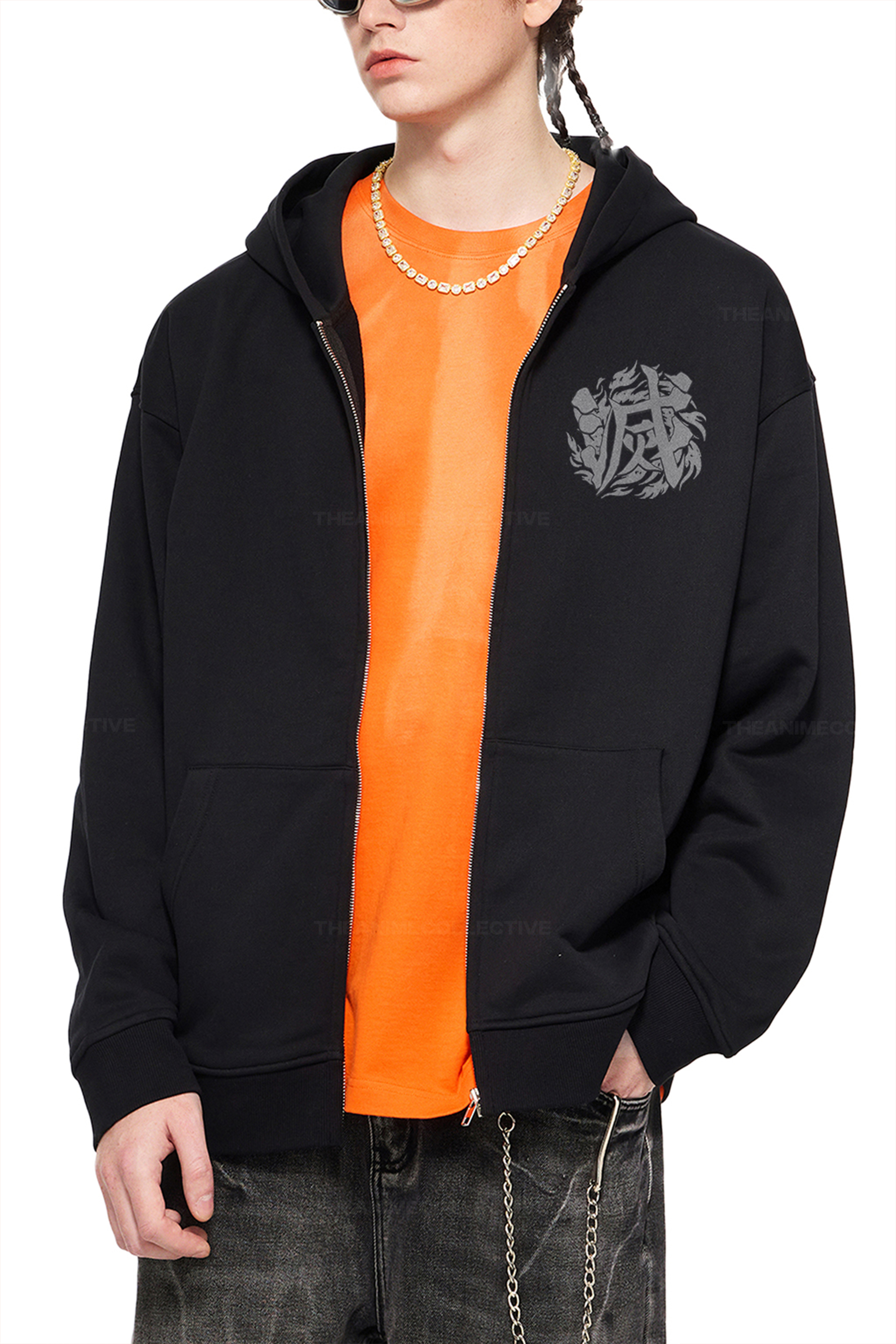 Corps Zip-Up Hoodie | Demon Slayer